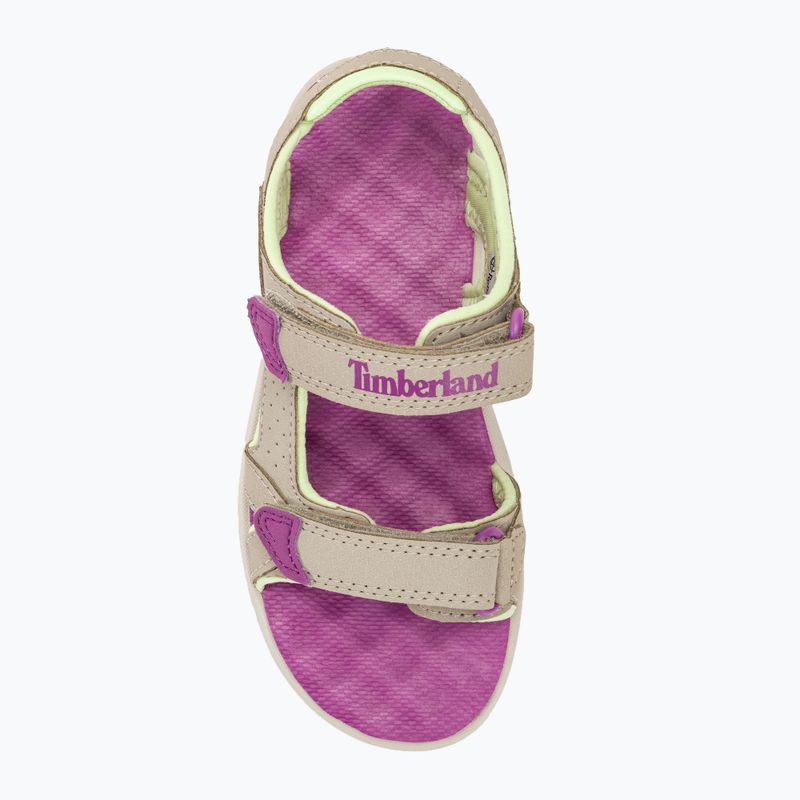 Gyerek szandál Timberland Perkins Row 2 Strap pure cashmere 5