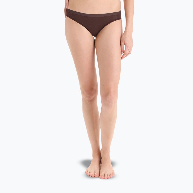 Női női termoaktív bugyi Icebreaker Siren Bikini umber 3