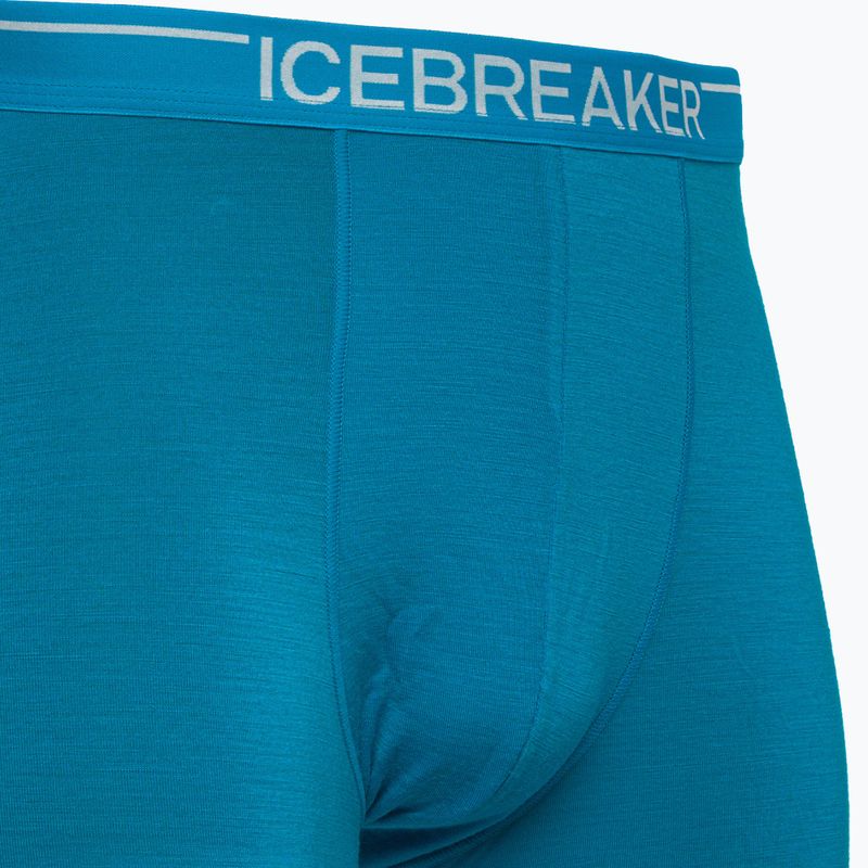 Férfi thermo boxeralsó Icebreaker Anatomica Geo kék 103029 3