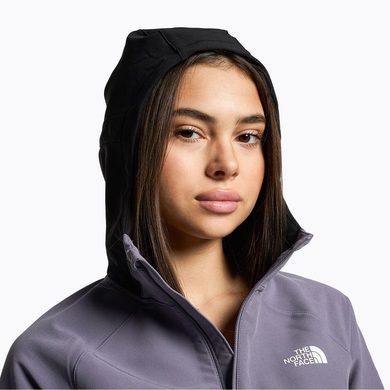 Női softshell kabát The North Face AO Softshell Hoodie lila NF0A7ZE9IJU1 4