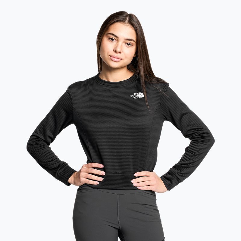 Női trekking pulóver The North Face Ma Crew Neck Fleece fekete NF0A824QJK31