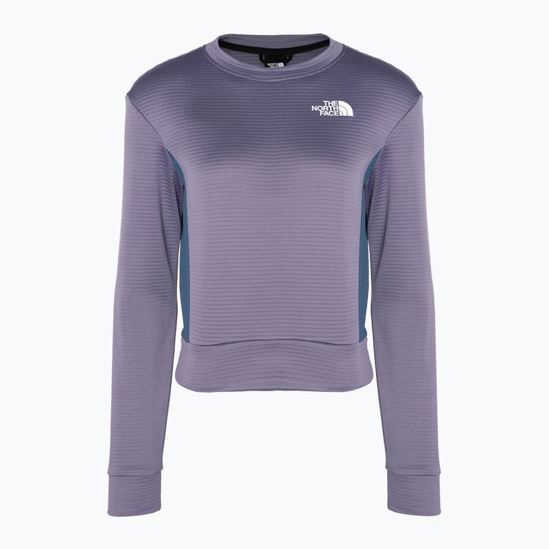Női trekking pulóver The North Face Ma Crew Neck Fleece szürkéskék NF0A824QIJV1