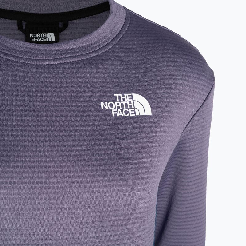 Női trekking pulóver The North Face Ma Crew Neck Fleece szürkéskék NF0A824QIJV1 3