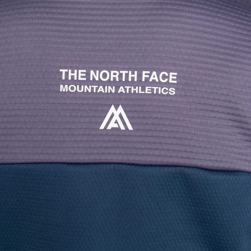 Női trekking pulóver The North Face Ma Crew Neck Fleece szürkéskék NF0A824QIJV1 4