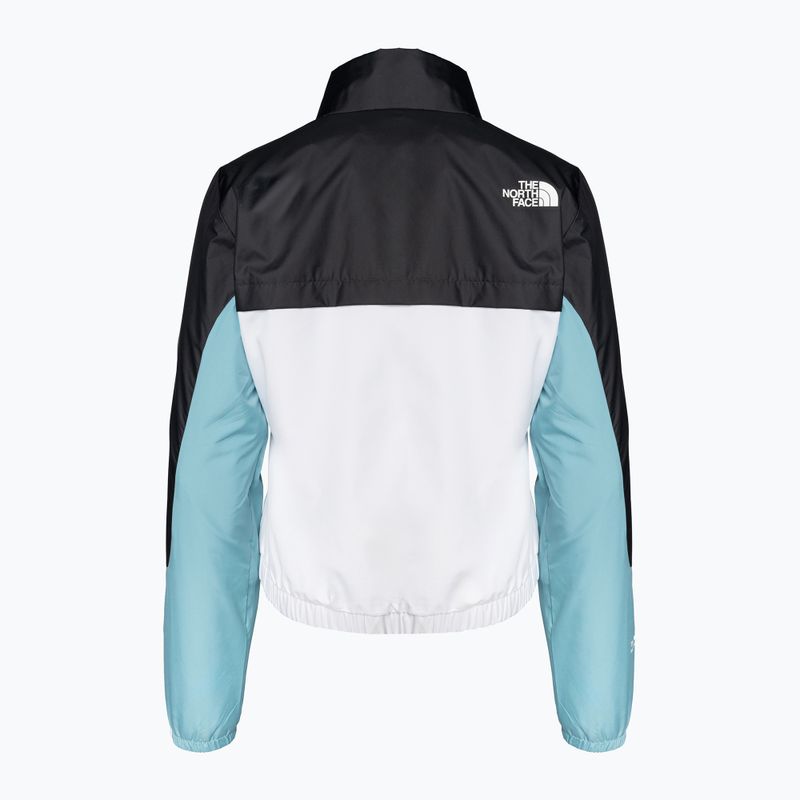 Női széldzseki The North Face MA Wind Full Zip fehér-szürke-kék NF0A825DIKF1 2