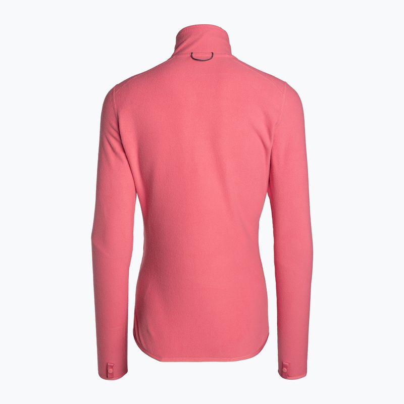Női fleece pulóver The North Face 100 Glacier FZ rózsaszín NF0A5IHON0T1 2