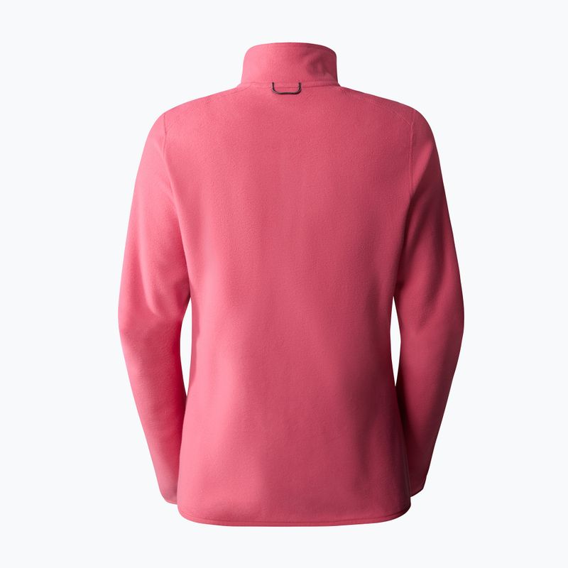 Női fleece pulóver The North Face 100 Glacier FZ rózsaszín NF0A5IHON0T1 6