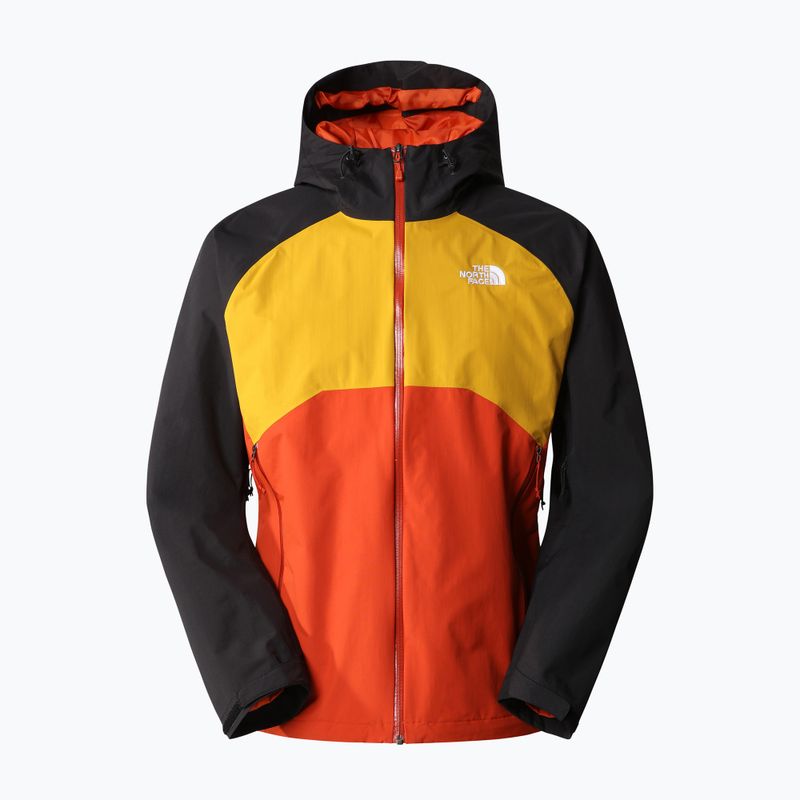 Férfi esőkabát The North Face Stratos fekete-narancs-piros NF00CMH9IMV1 5