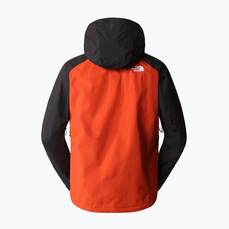 Férfi esőkabát The North Face Stratos fekete-narancs-piros NF00CMH9IMV1 6