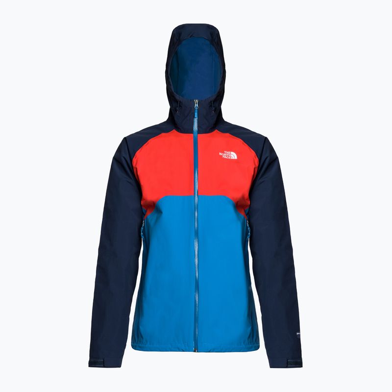 Férfi esőkabát The North Face Stratos tengerészkék és piros NF00CMH9IM51 7