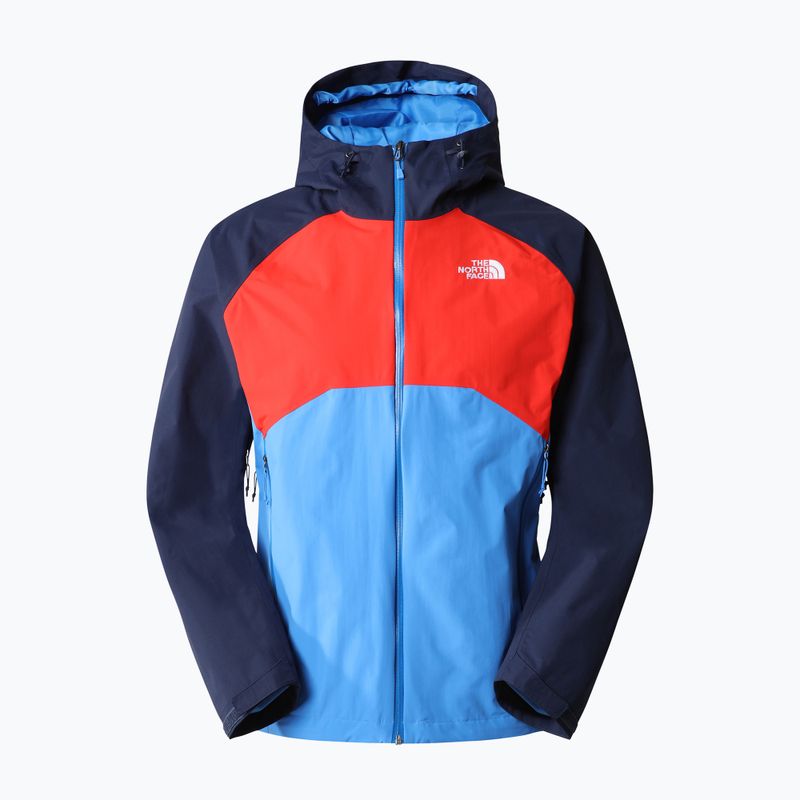 Férfi esőkabát The North Face Stratos tengerészkék és piros NF00CMH9IM51 6