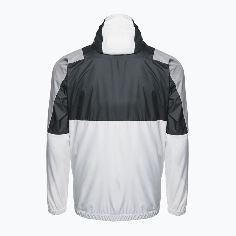 Férfi széldzseki The North Face MA Wind Full Zip fehér, fekete és szürke NF0A823XIKB1 2
