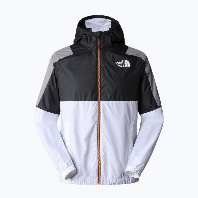 Férfi széldzseki The North Face MA Wind Full Zip fehér, fekete és szürke NF0A823XIKB1 6