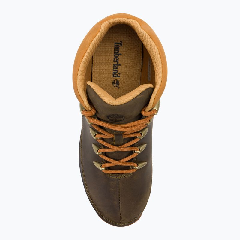 Timberland férfi Euro Sprint Hiker oliva színű, teljes szemcsés túrabakancsok 6