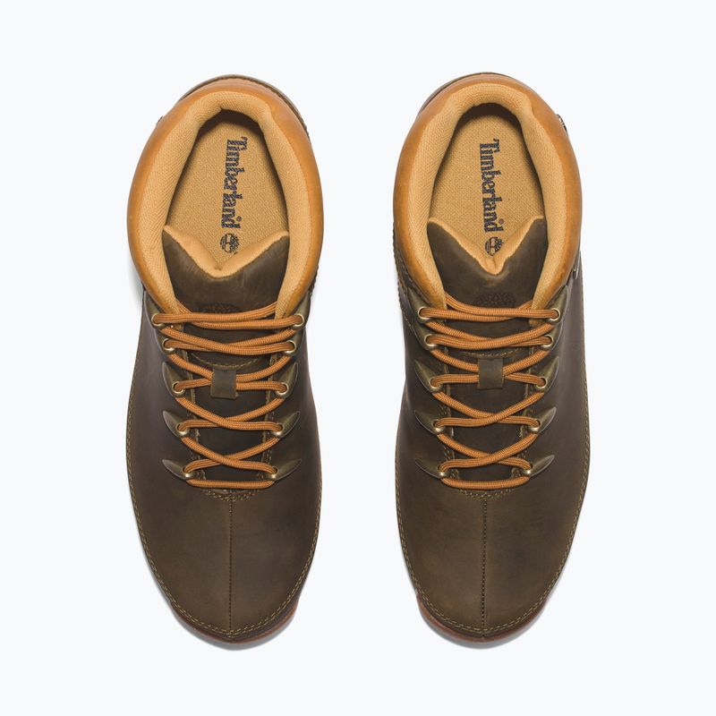 Timberland férfi Euro Sprint Hiker oliva színű, teljes szemcsés túrabakancsok 11