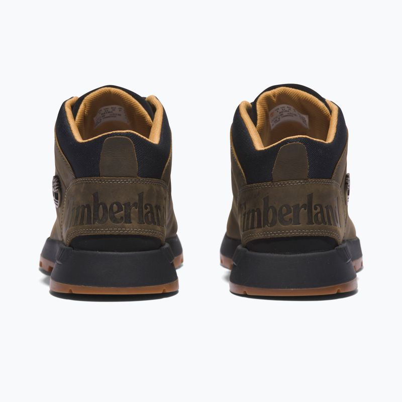 Férfi Timberland Sprint Trekker Mid olívazöld teljes szemcsés trekking csizma 10