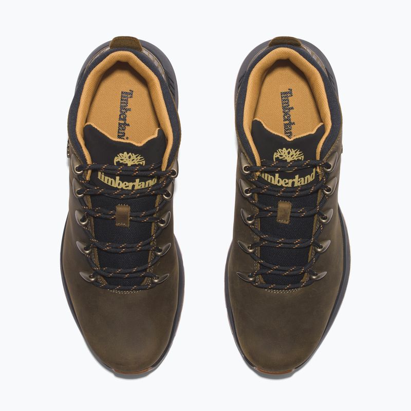 Férfi Timberland Sprint Trekker Mid olívazöld teljes szemcsés trekking csizma 11
