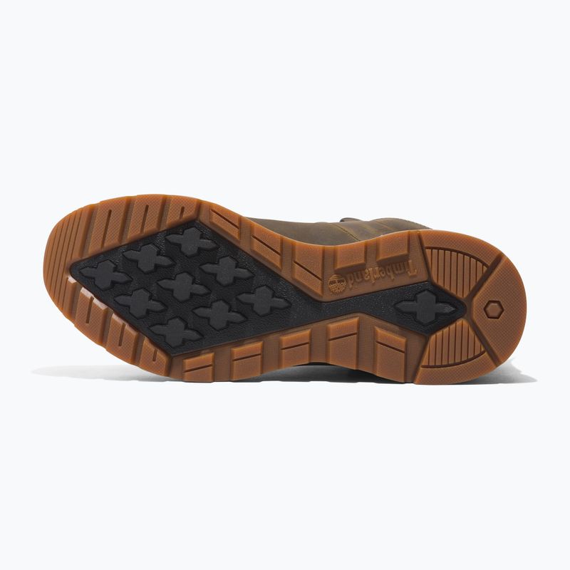 Férfi Timberland Sprint Trekker Mid olívazöld teljes szemcsés trekking csizma 12
