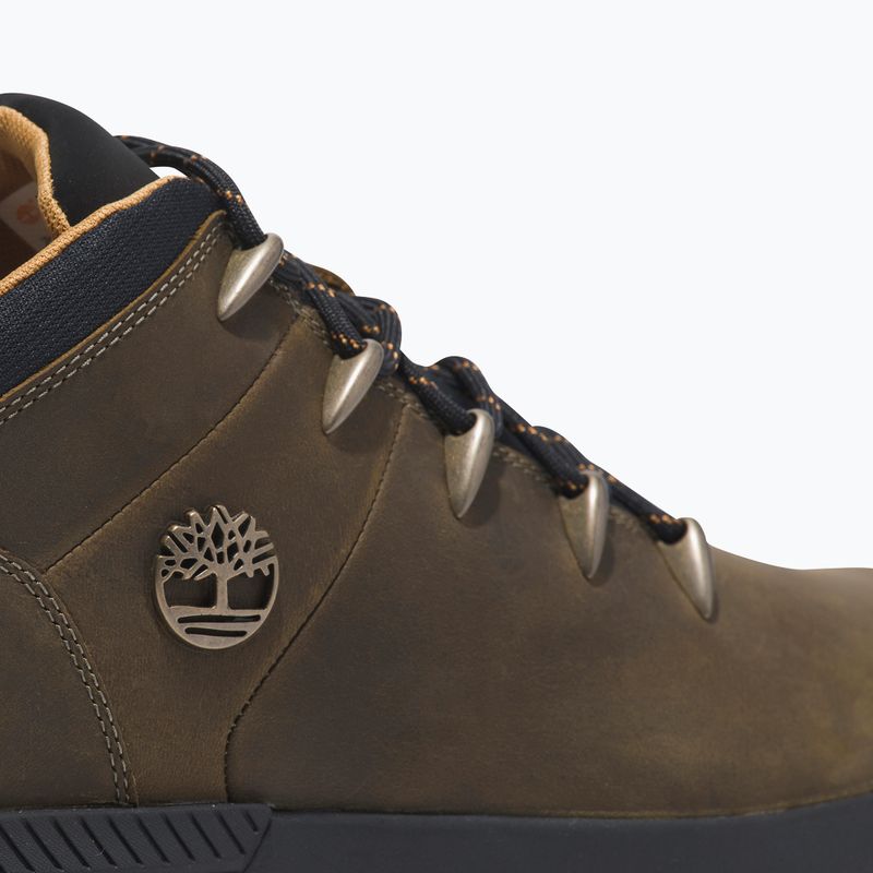 Férfi Timberland Sprint Trekker Mid olívazöld teljes szemcsés trekking csizma 13