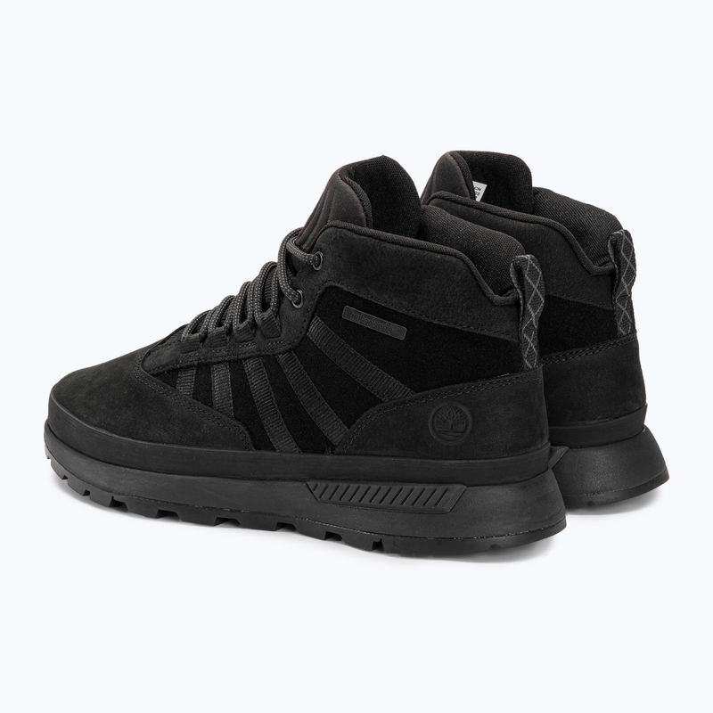 Férfi Timberland Euro Trekker Mid bőr blackout nubuk csizma 3