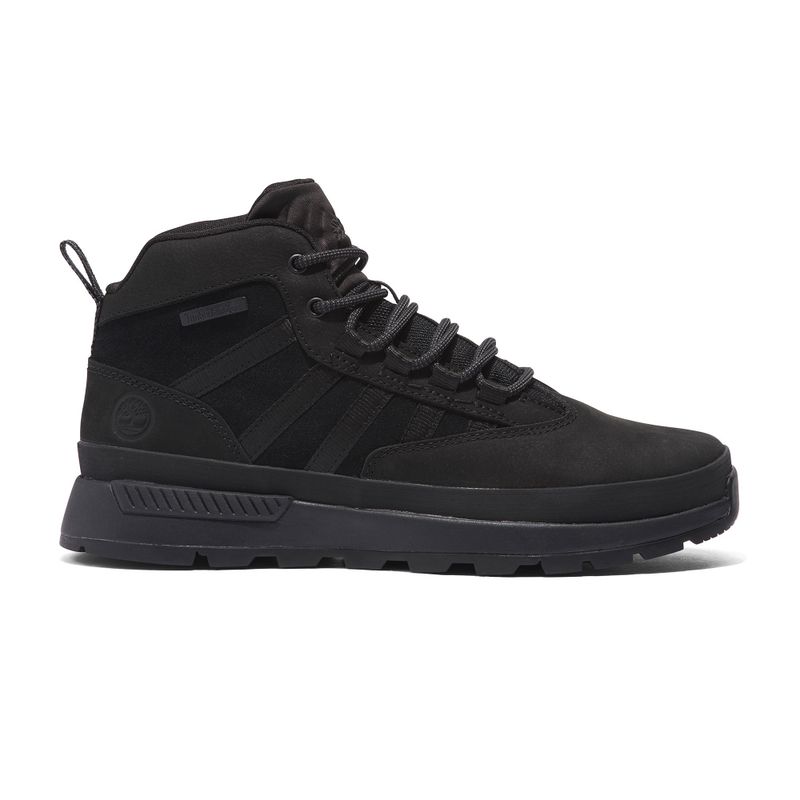 Férfi Timberland Euro Trekker Mid bőr blackout nubuk csizma 18