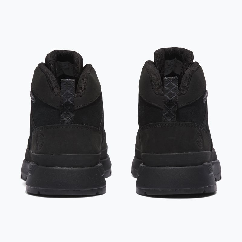 Férfi Timberland Euro Trekker Mid bőr blackout nubuk csizma 13