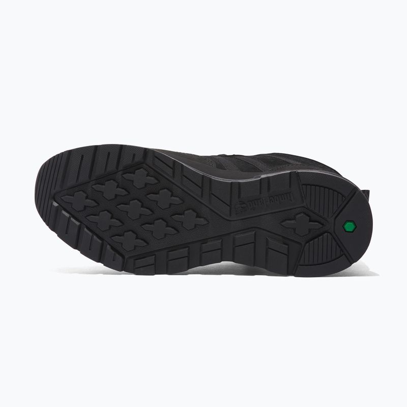 Férfi Timberland Euro Trekker Mid bőr blackout nubuk csizma 15