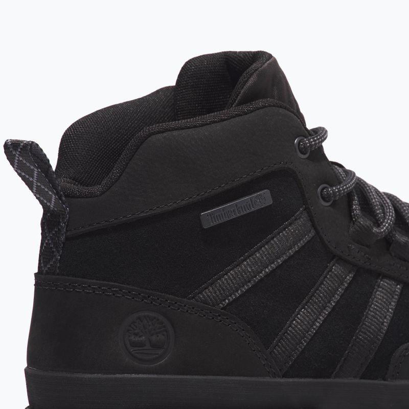 Férfi Timberland Euro Trekker Mid bőr blackout nubuk csizma 16
