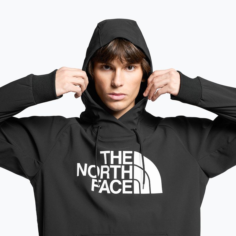 Férfi pulóver The North Face Tekno Logo Hoodie fekete/fehér 5