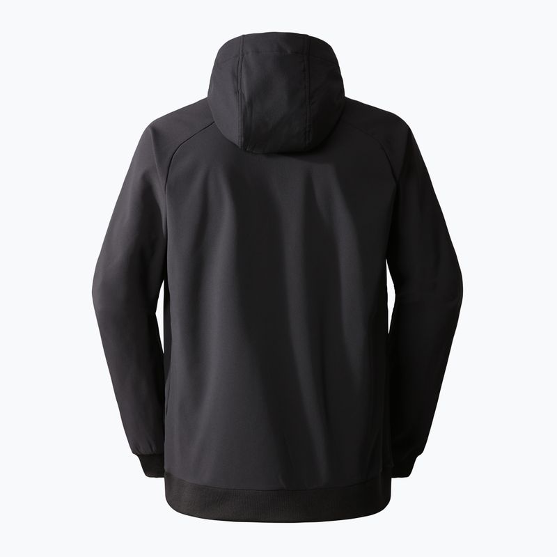 Férfi pulóver The North Face Tekno Logo Hoodie fekete/fehér 7