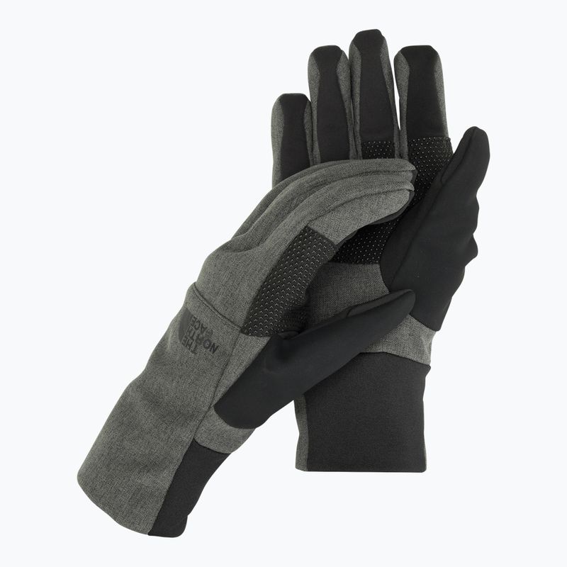 Férfi trekking kesztyű The North Face Apex Etip sötétszürke szürke szőrzet