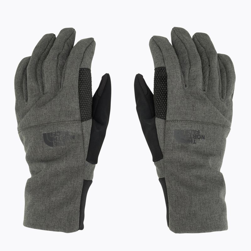 Férfi trekking kesztyű The North Face Apex Etip sötétszürke szürke szőrzet 3