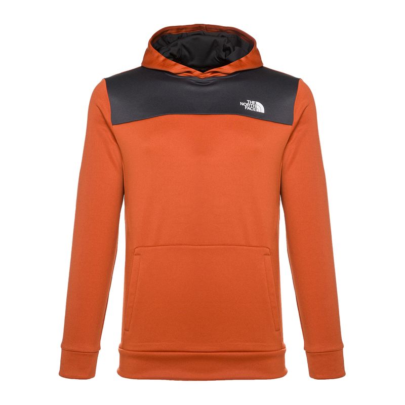 Férfi trekking pulóver The North Face Reaxion Fleece P/O Hoodie narancssárga NF0A7ZA8IMW1