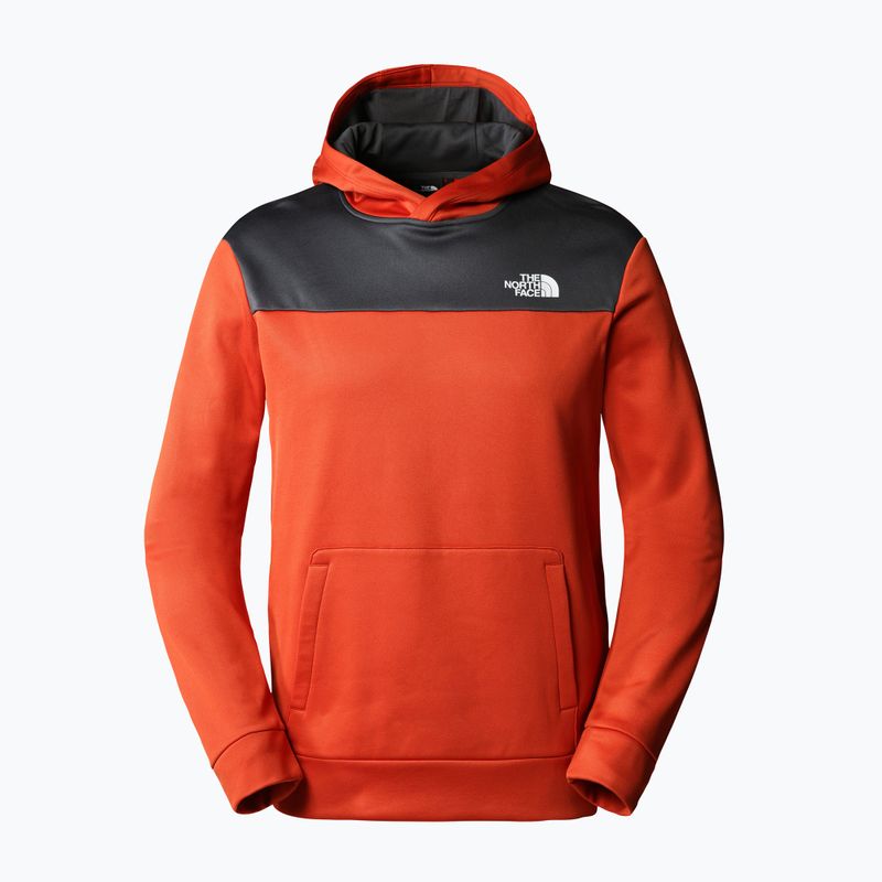Férfi trekking pulóver The North Face Reaxion Fleece P/O Hoodie narancssárga NF0A7ZA8IMW1 5