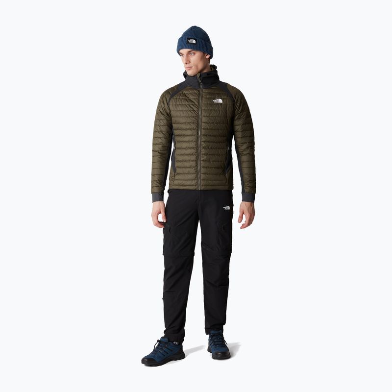 Férfi The North Face Insulation Hybrid dzseki új taupezöld/aszfalt szürke 2