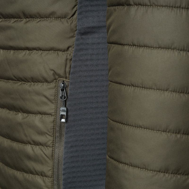 Férfi The North Face Insulation Hybrid dzseki új taupezöld/aszfalt szürke 4