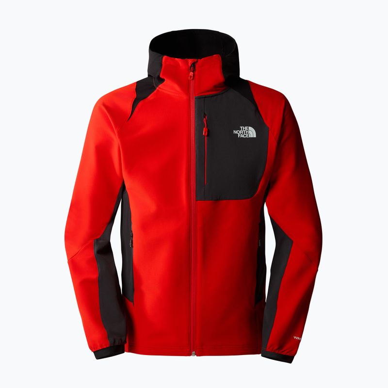 Férfi softshell kabát The North Face AO Softshell Hoodie piros NF0A7ZF5IJN1