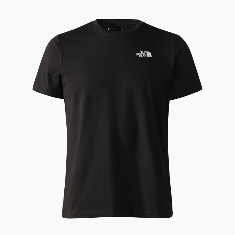 Férfi trekking póló The North Face Foundation Graphic fekete NF0A55EFUV11