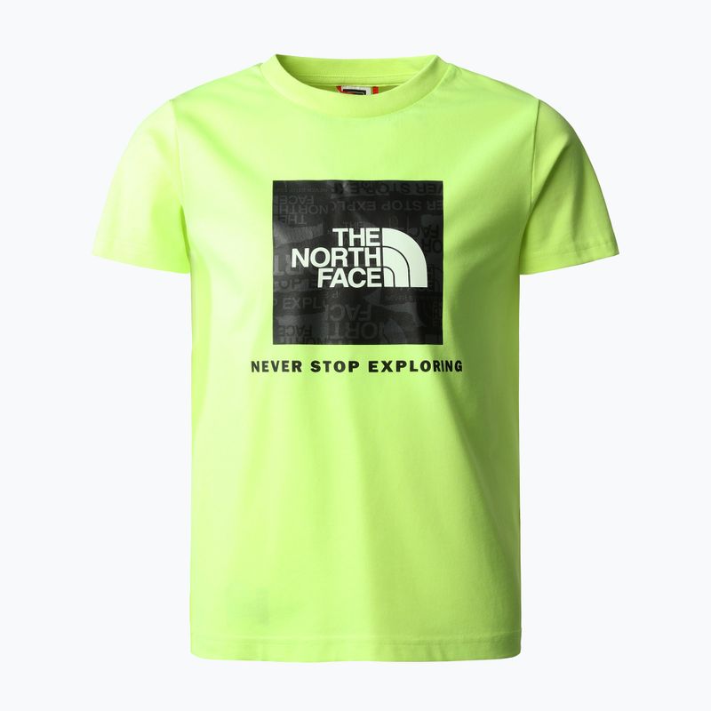 Gyermek túraing The North Face S/S Redbox sárga NF0A82E98NT1