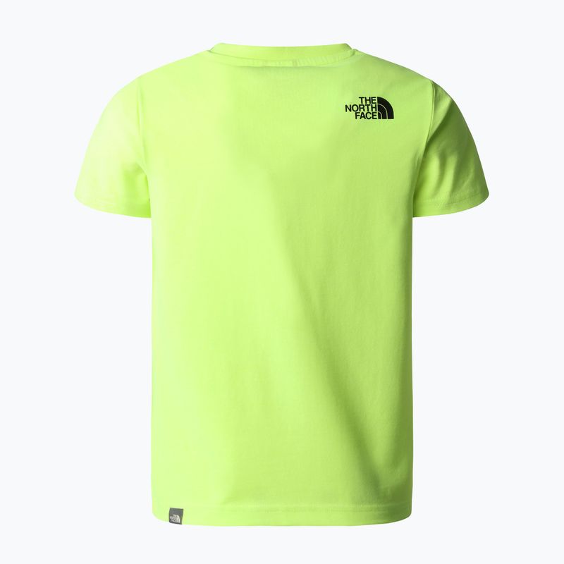 Gyermek túraing The North Face S/S Redbox sárga NF0A82E98NT1 2