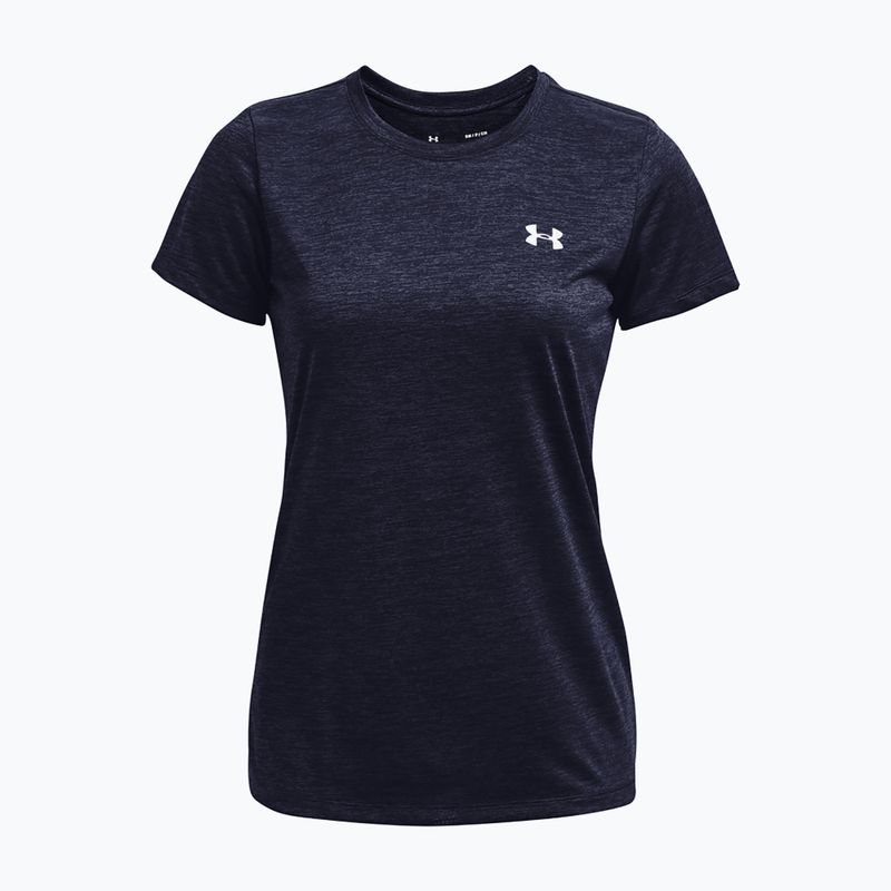 Under Armour Tech SSC női edzőpóló midnight navy/kadét/metál ezüst 4