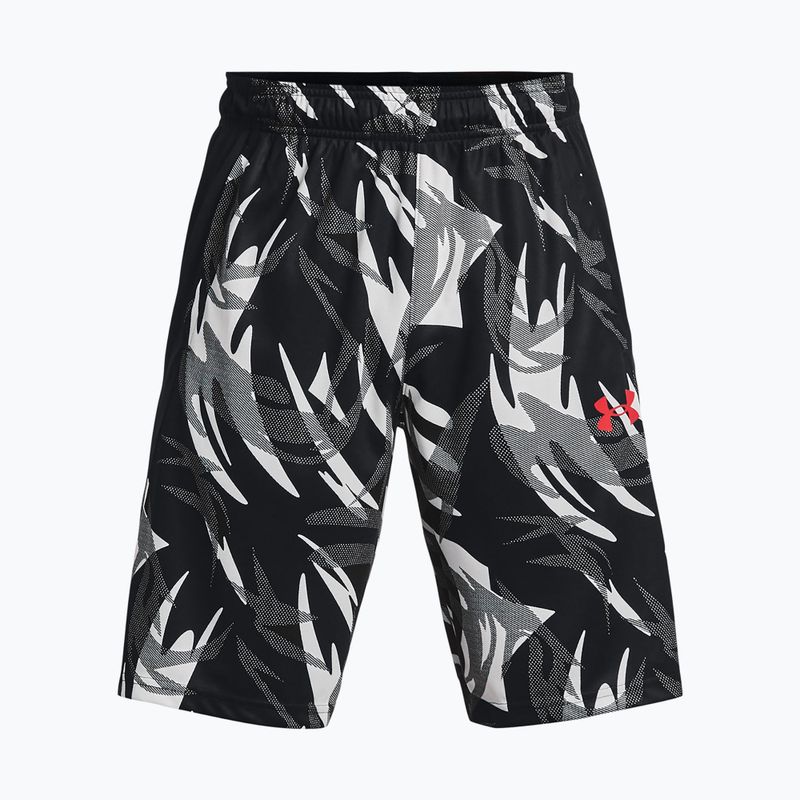 Under Armour férfi kosárlabda rövidnadrág Baseline 10'' Prnt 002 fekete/piros 1370221-002-LG