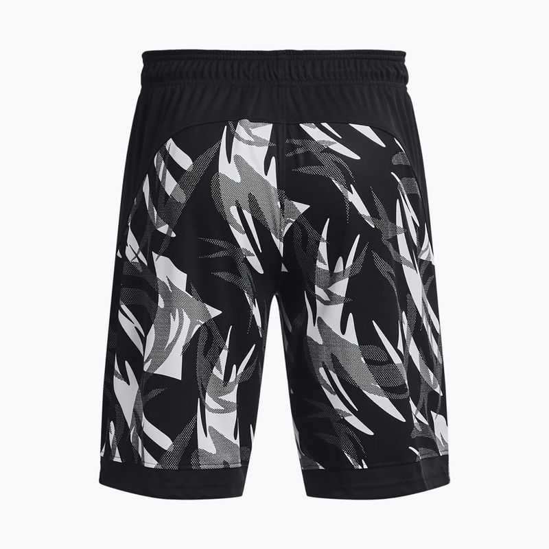 Under Armour férfi kosárlabda rövidnadrág Baseline 10'' Prnt 002 fekete/piros 1370221-002-LG 2