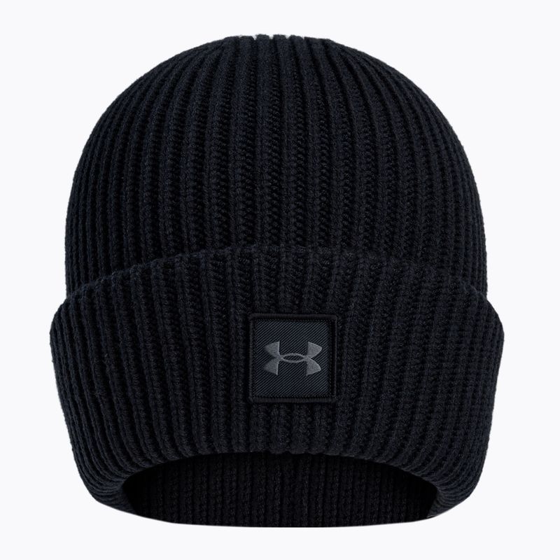 Under Armour férfi téli sapka Ua Halftime Ribbed fekete 1373092 2