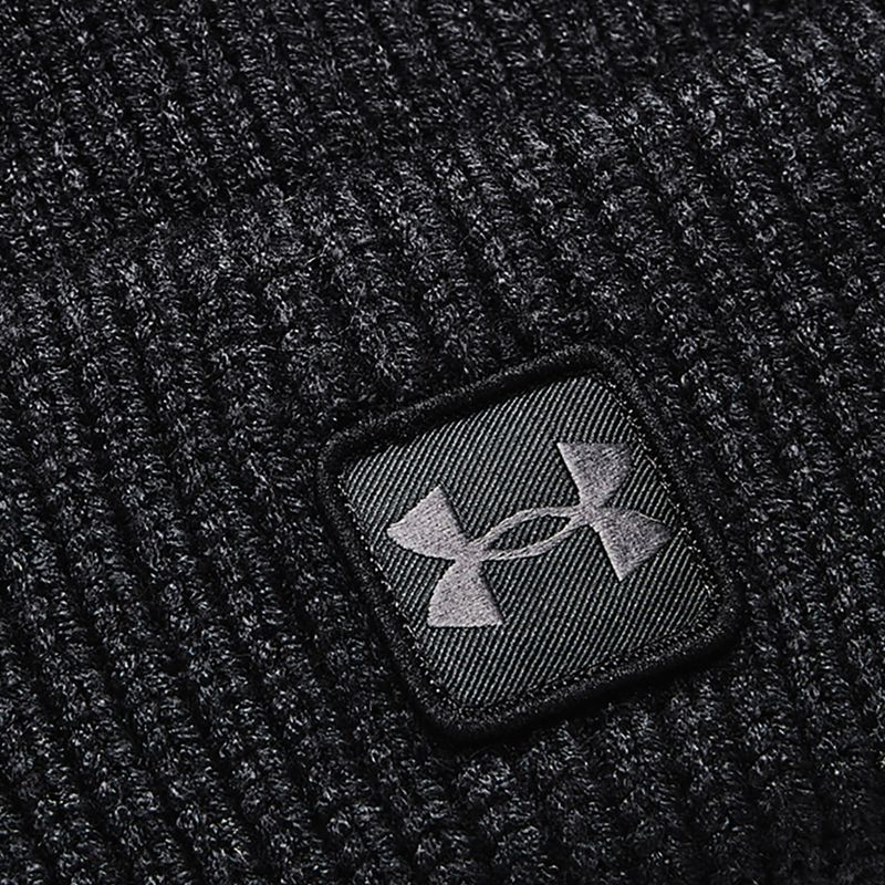 Under Armour férfi téli sapka Ua Halftime Ribbed fekete 1373092 5
