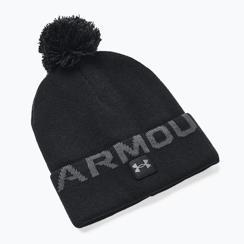 Under Armour férfi téli sapka Ua Halftime Fleece Pom fekete 1373093 4