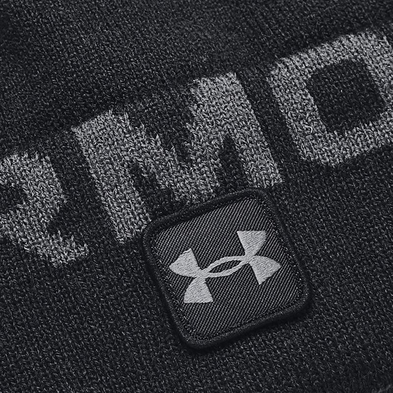 Under Armour férfi téli sapka Ua Halftime Fleece Pom fekete 1373093 5
