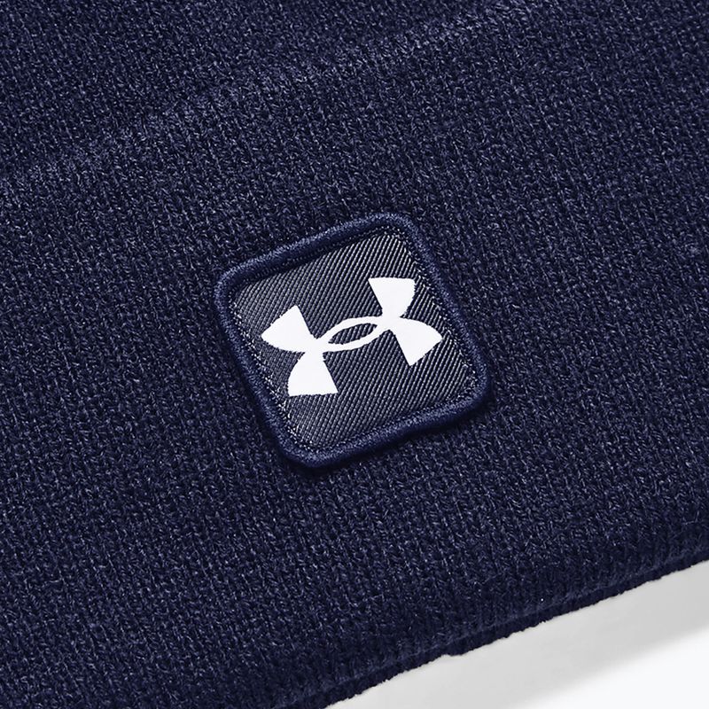 Under Armour Halftime Cuff téli sapka midnight navy/white 2