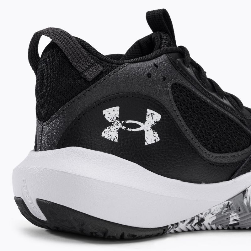 Under Armour GS Lockdown 6 fekete gyerek kosárlabda cipő 3025617-001 8