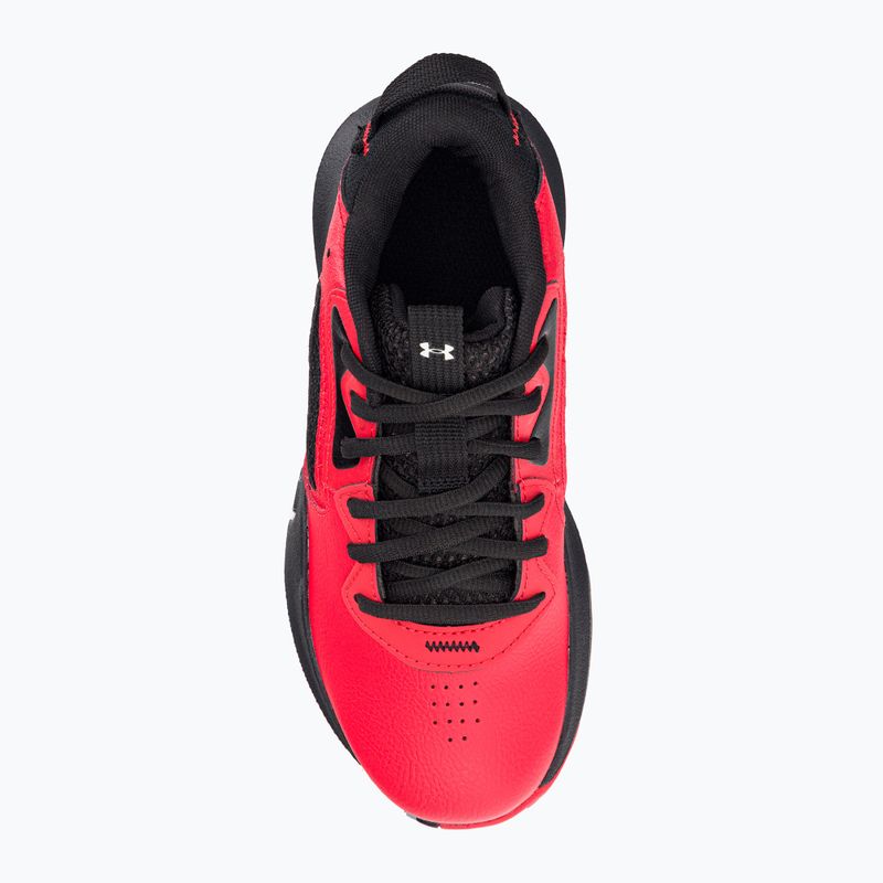 Under Armour GS Lockdown 6 gyermek kosárlabda cipő piros 3025617 6